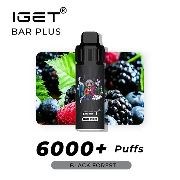 Black Forest – IGET Bar Plus 6000 Puffs disposable vape Australia
