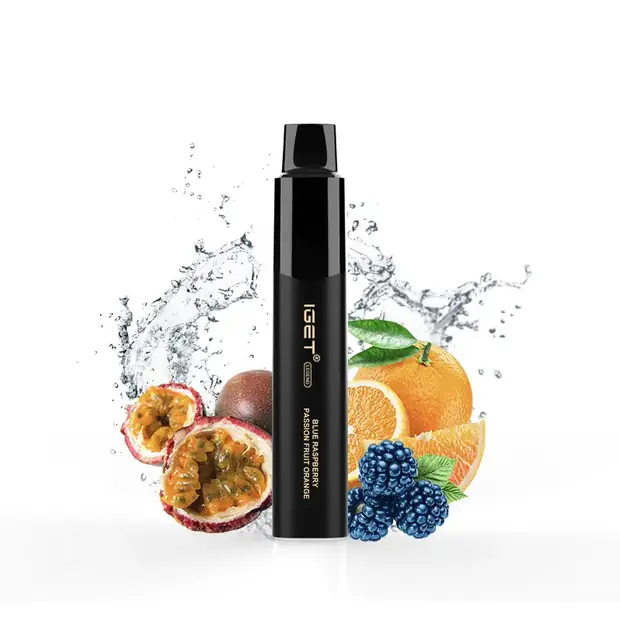 Blue Raspberry Passion Fruit Orange – IGET Legend 4000 Puffs disposable vape Australia
