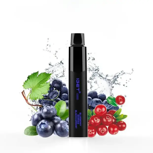 Blueberry Berries Blackcurrant – IGET Legend 4000 Puffs disposable vape Australia