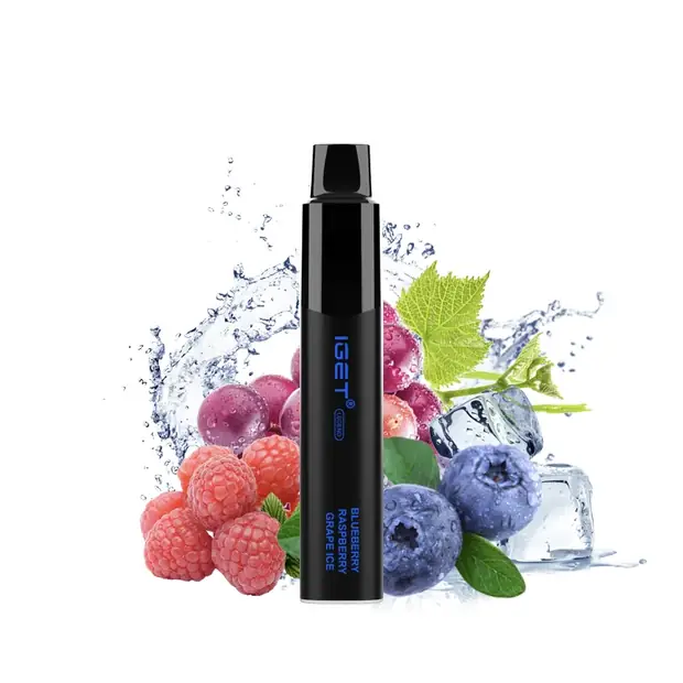 Blueberry Raspberry Grape Ice – IGET Legend 4000 Puffs disposable vape Australia