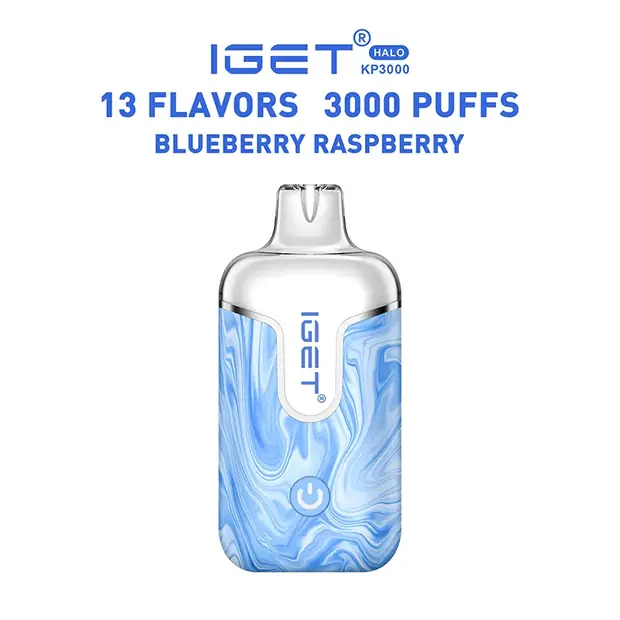 Blueberry Raspberry – IGET Halo Vape Kit 3000 Puffs Australia