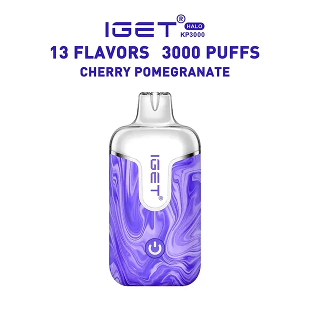 Cherry Pomegranate – IGET Halo Vape Kit 3000 Puffs Australia