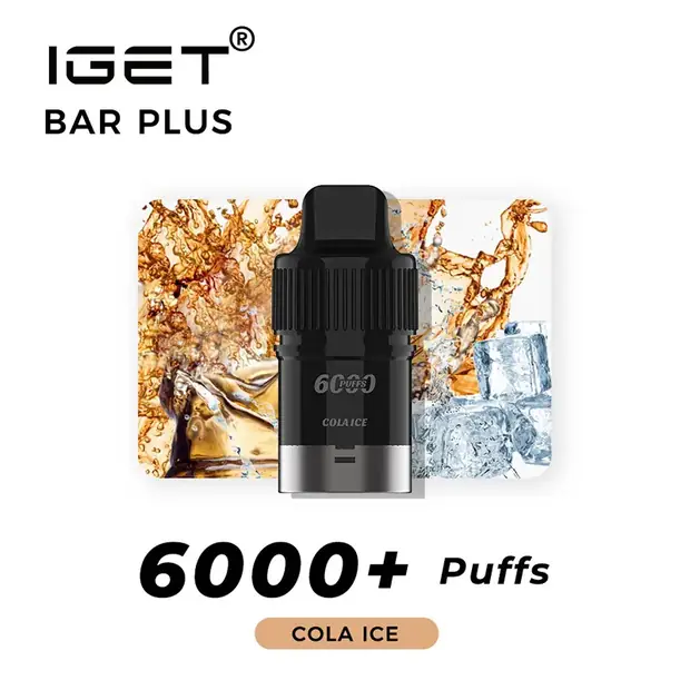 Cola Ice – IGET Bar Plus Pod 6000 Puffs Australia