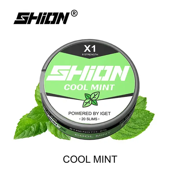 Cool Mint – IGET SHION X1 Nicotine Pouch 6mg Australia