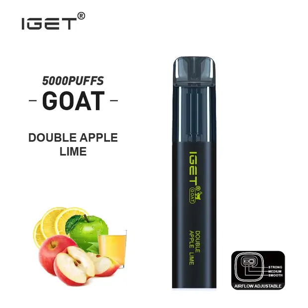 Double Apple Lime – IGET Goat 5000 Puffs disposable vape Australia