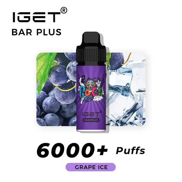 Grape Ice – IGET Bar Plus 6000 Puffs disposable vape Australia