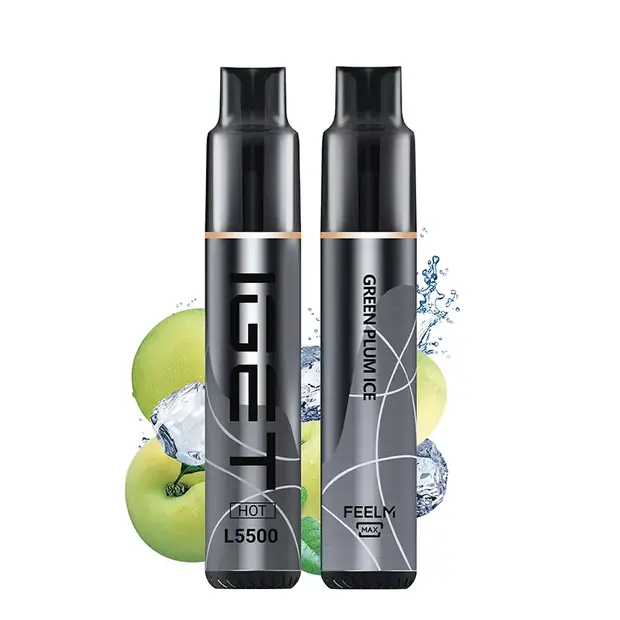 Green Plum Ice – IGET HOT 5500 Puffs disposable vape Australia