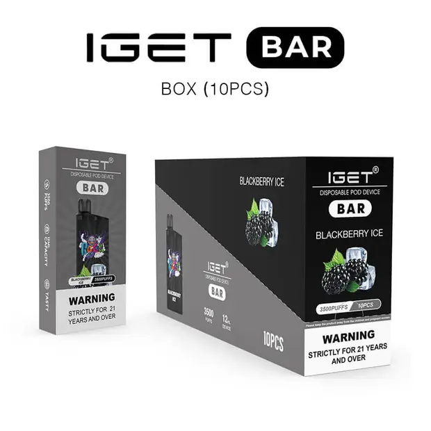 IGET Bar Box (10PCS) bulk vape carton Australia