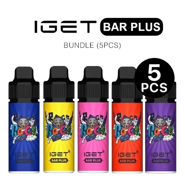 IGET Bar Plus Bundle (5PCS) bulk vape carton Australia