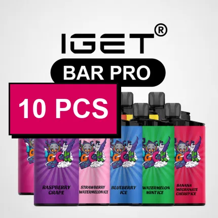 IGET Bar Pro Wholesale 10 Pcs bulk vape carton Australia