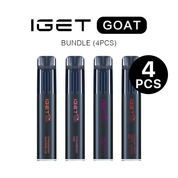 IGET Goat Bundle (4PCS) disposable vape Australia