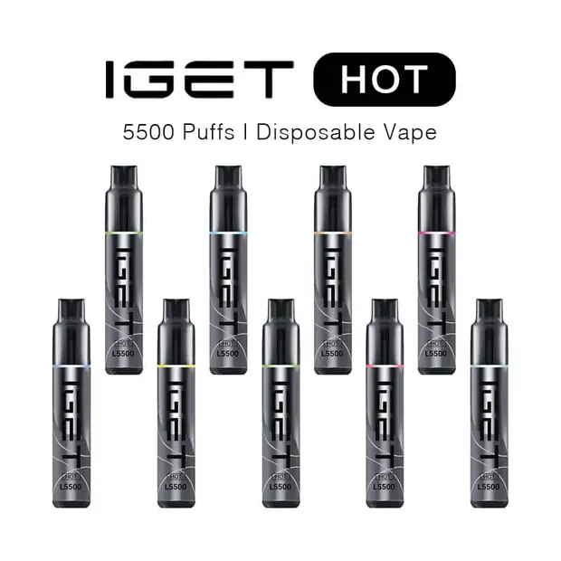 IGET Hot 5500 Puffs – Mystery Flavours disposable vape Australia