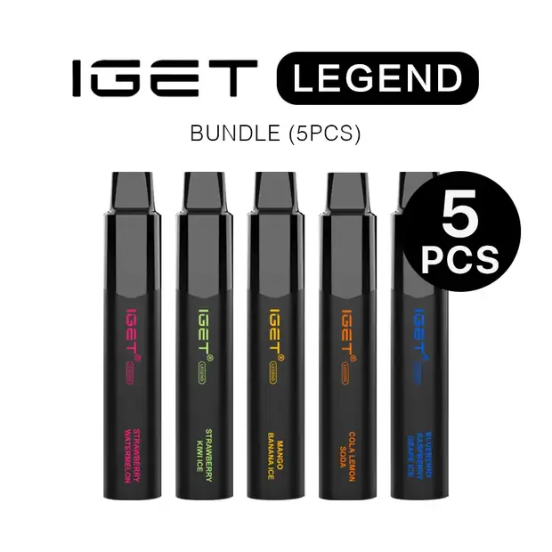 IGET Legend Bundle (5PCS) disposable vape Australia