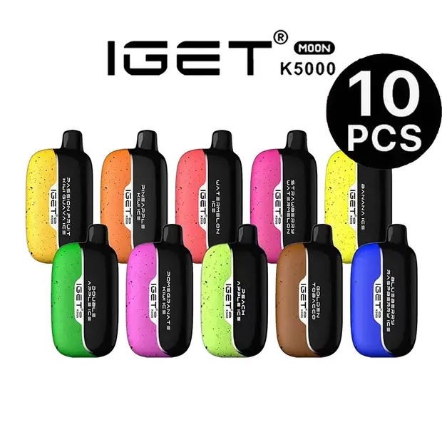 IGET Moon Box Mixed Flavours (10PCS) bulk vape carton Australia