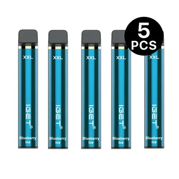 IGET XXL 1800 Puffs – Blueberry Ice *5 bulk vape carton Australia