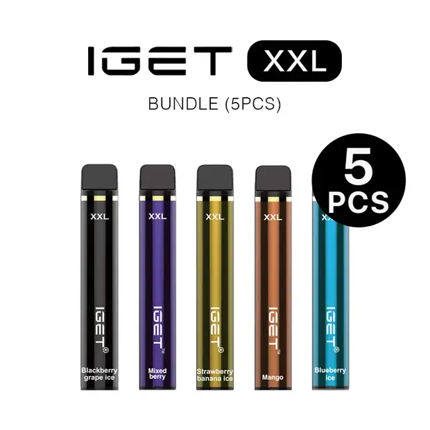 IGET XXL Bundle (5PCS) bulk vape carton Australia