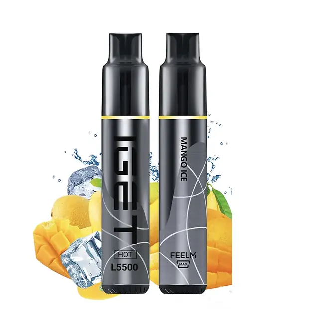 Mango Ice – IGET HOT 5500 Puffs disposable vape Australia
