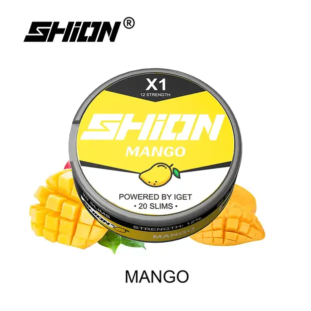 Mango – IGET SHION X1 Nicotine Pouch 12mg Australia