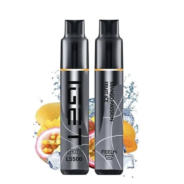 Mango Passion Fruit Ice – IGET HOT 5500 Puffs disposable vape Australia