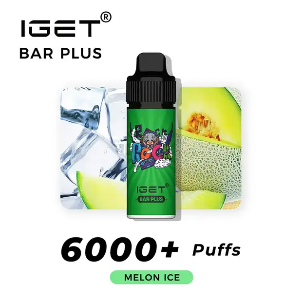 Melon Ice – IGET Bar Plus 6000 Puffs disposable vape Australia