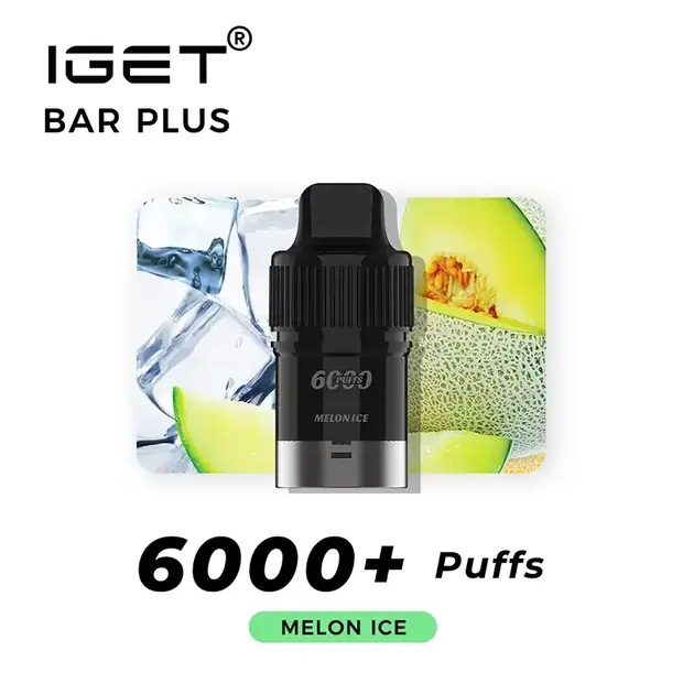 Melon Ice – IGET Bar Plus Pod 6000 Puffs Australia
