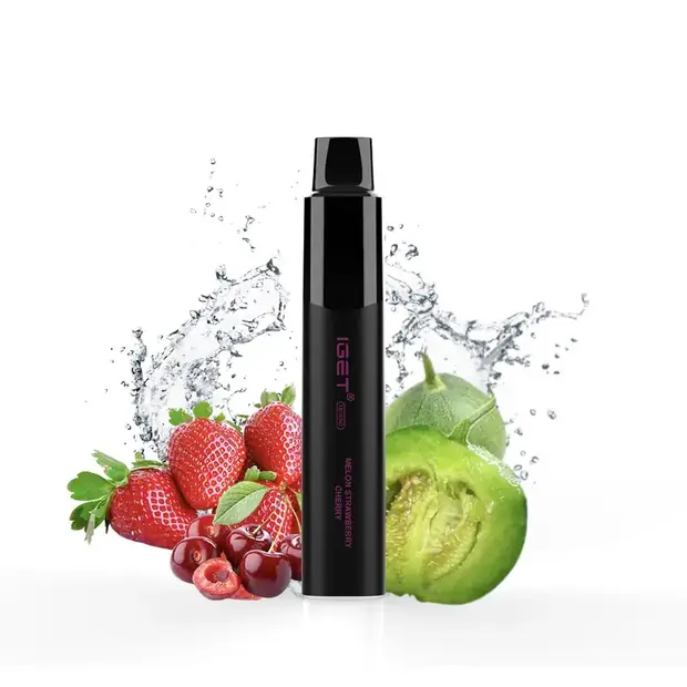 Melon Strawberry Cherry – IGET Legend 4000 Puffs disposable vape Australia