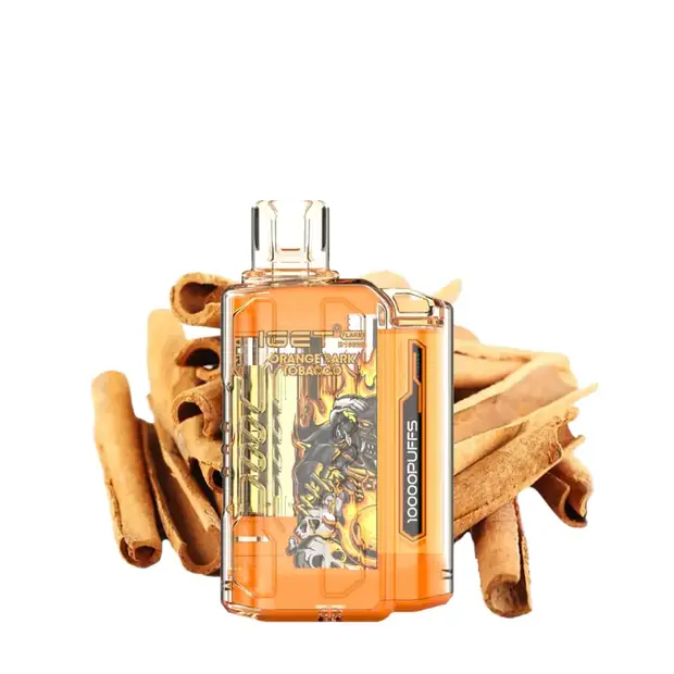 Orange Bark Tobacco – IGET Flare B10000 Puffs disposable vape Australia
