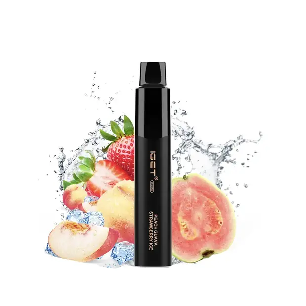 Peach Guava Strawberry Ice – IGET Legend 4000 Puffs disposable vape Australia