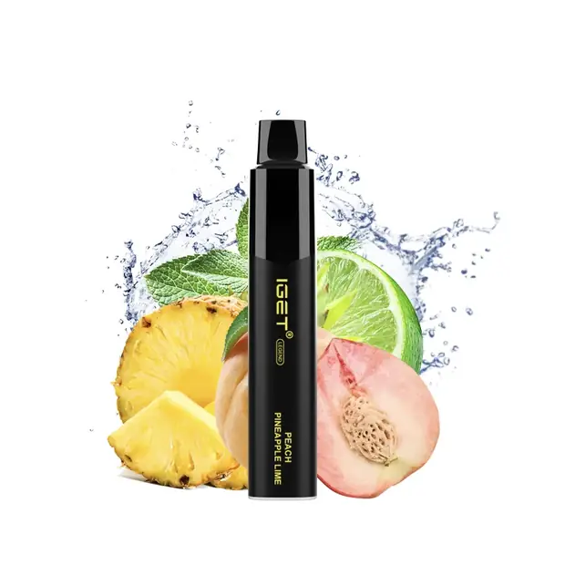 Peach Pineapple Lime – IGET Legend 4000 Puffs disposable vape Australia