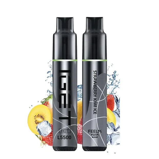 Strawberry Kiwi Ice – IGET HOT 5500 Puffs disposable vape Australia