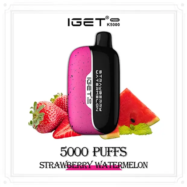 Strawberry Watermelon – IGET Moon 5000 Puffs disposable vape Australia