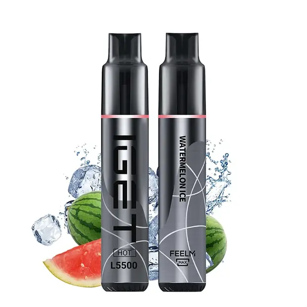 Watermelon Ice – IGET HOT 5500 Puffs disposable vape Australia
